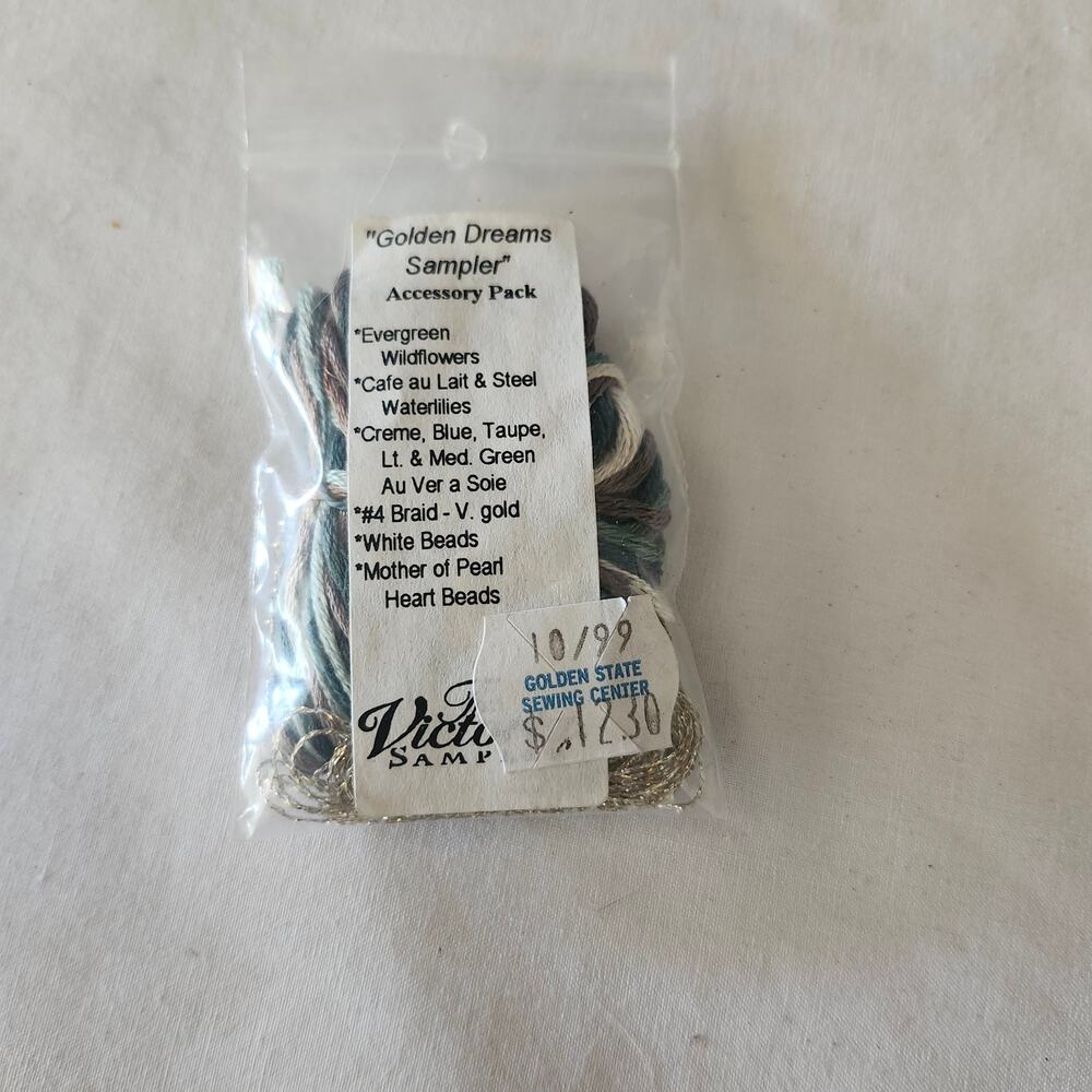 Golden Dreams Sampler Accessory Pack Victoria Sampler B9